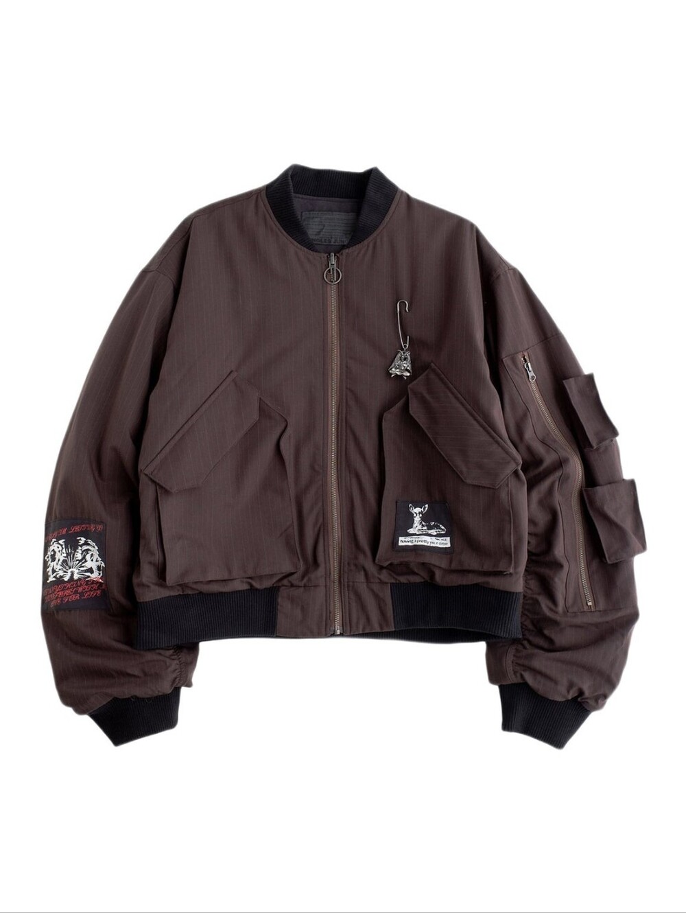 Jungles Jungles Everything's Fine Reversible Bomber